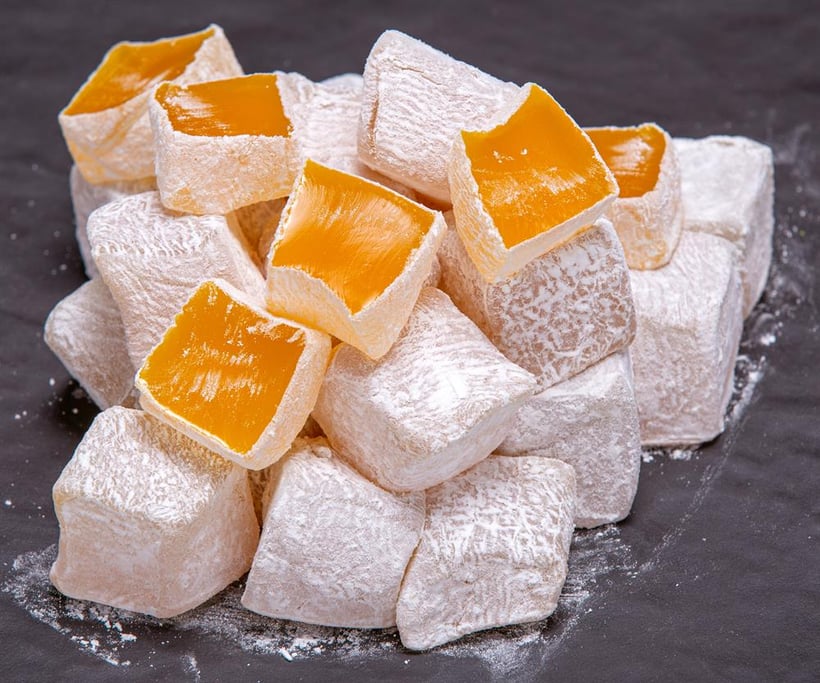 Authentic Plain Traditional Turkish Delight 1 Kg.