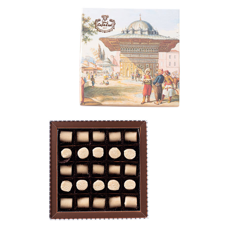 Almond Paste in Ottoman Square Box