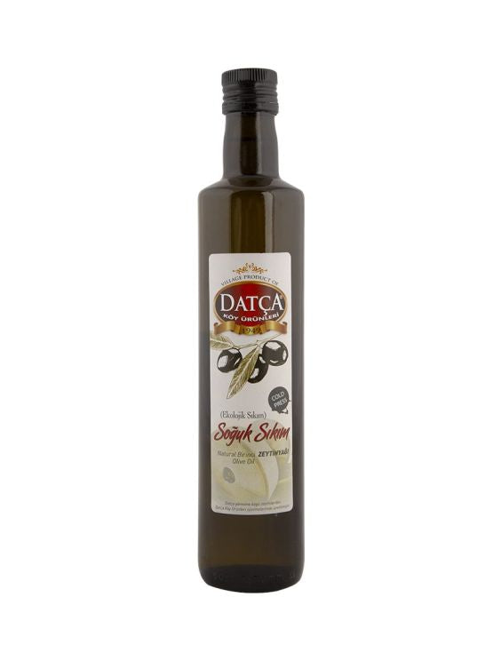 Premium Quality and Extra Virgin Cold Pressed Olive Oil Glass Bottle 500 Ml.