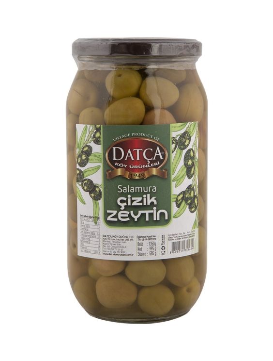 Natural Cracked Olive in Jar 1 Kg.