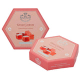 Deluxe Rose Turkish Delight in Hexagonal Gift Box