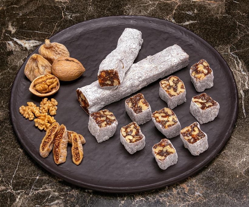 Rich Fig and Walnut Wicked Turkish Delight 1 Kg.