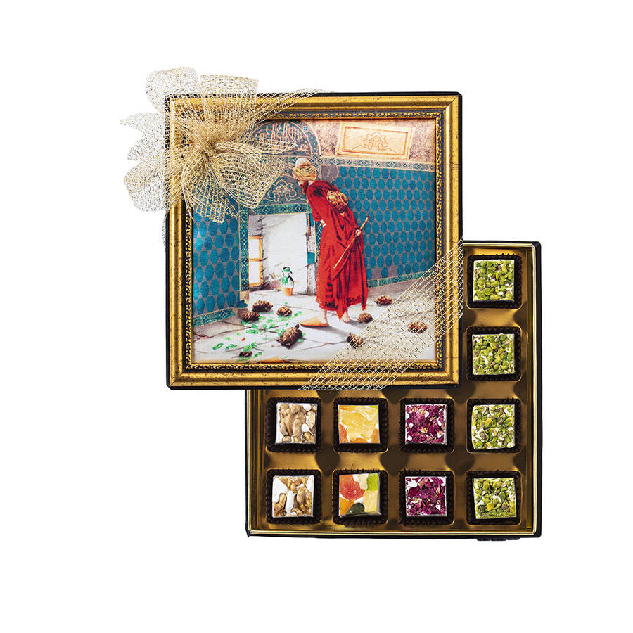 Turkish Delight in Turtle Tamer Framed Box