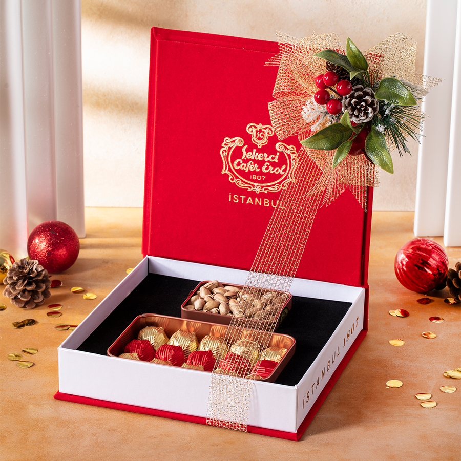 Exquisite Gift Red Velvet Chocolate Set Box