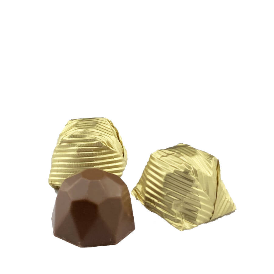 Exquisite Diamond Chocolate Gold Paper Packaging 1 Kg.