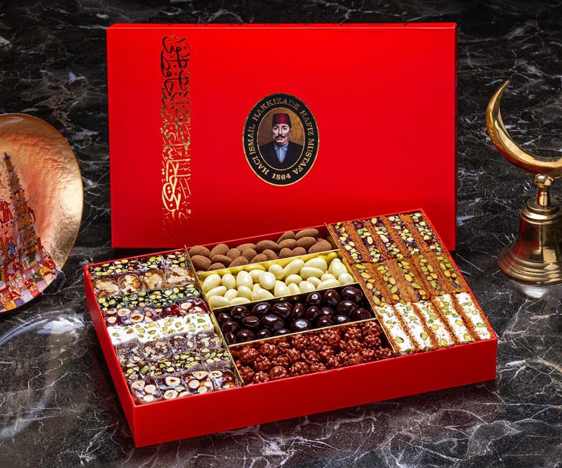 Mixed Turkish Delight and Dragee Assortment 1750 G.