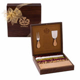 Limited Edition Handcrafted Wooden Turkish Delight Box with Knife