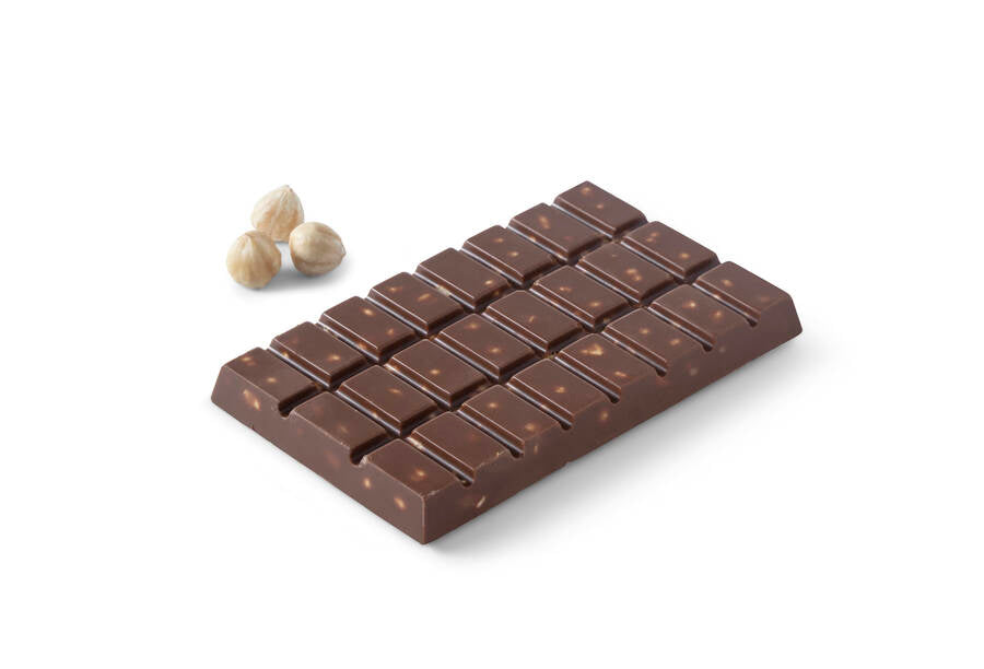 Premium Hazelnut Milk Chocolate Tablet 95 G.