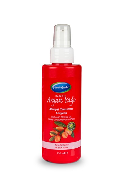 Organic Argan Oil Makeup Removal Lotion 150 Ml.