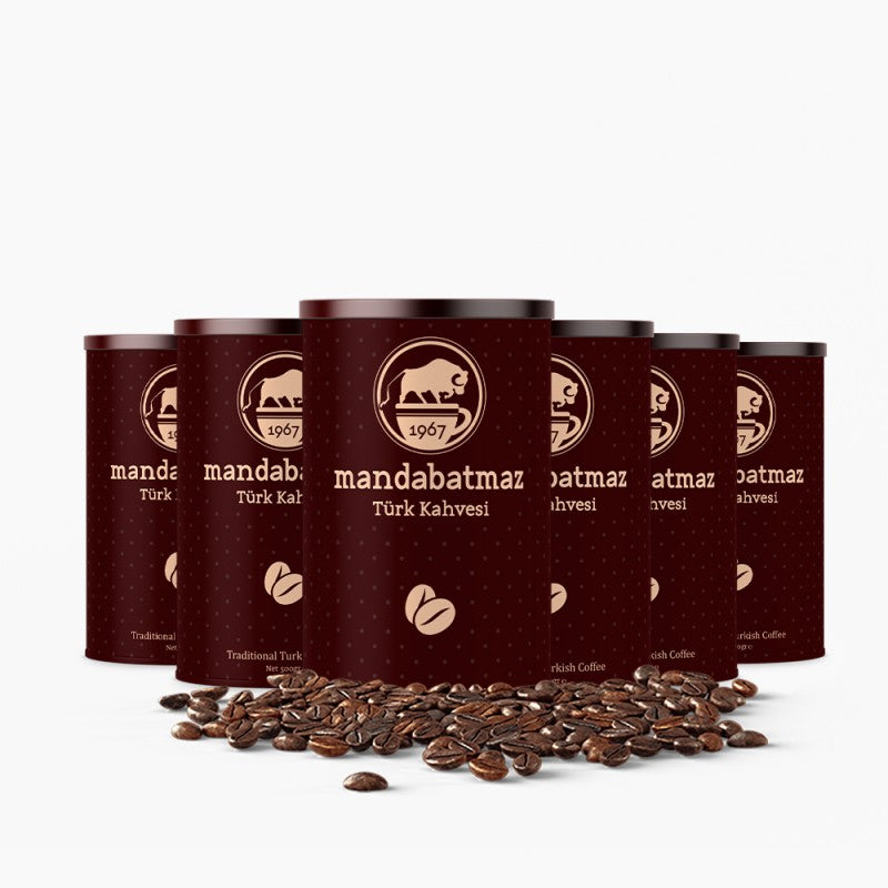 Authentic Turkish Coffee 6 x 500 G. Packs