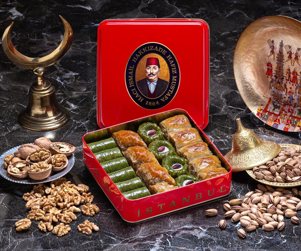 Gourmet Mixed Pistachio and Walnut Baklava - Small Box