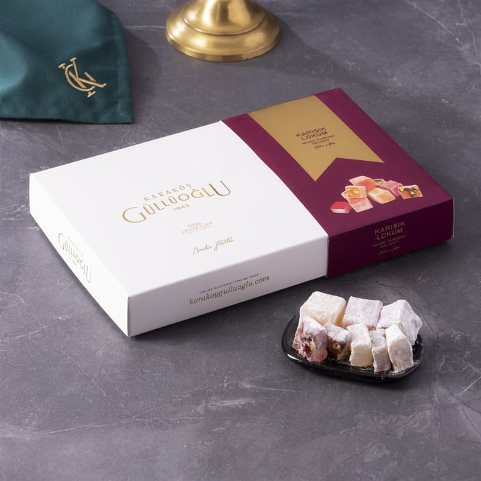 Assorted Mixed Turkish Delight 500 G.