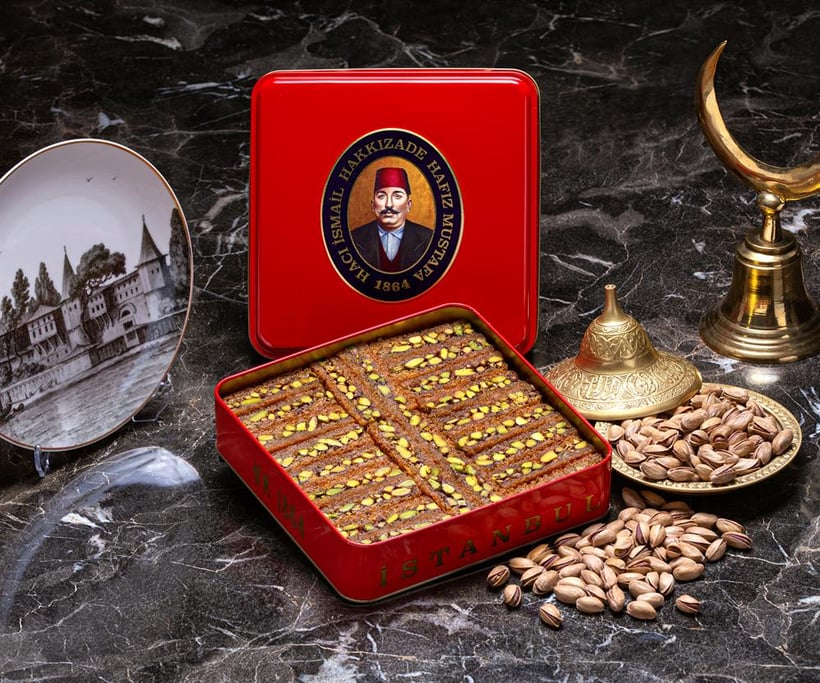 Authentic Ottoman Kadayif with Pistachio - Small Box