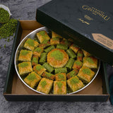 Premium Special Pistachio Baklava 1.5 Kg. Tray