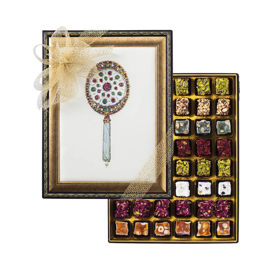 Special Mirror Turkish Delight Gift Box