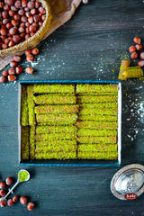 Pistachio Rolled Fruit Leather Nutty Pestil 1 Kg.