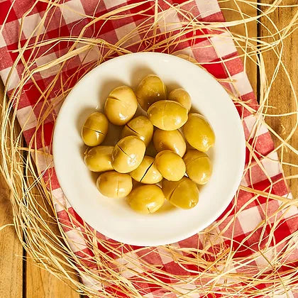 Ayvalık Domat Cracked Green Olives 1 Kg.